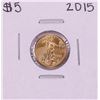 Image 1 : 2015 $5 American Gold Eagle Coin