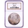 Image 1 : 1883-O $1 Morgan Silver Dollar Coin NGC MS63 Nice Toning