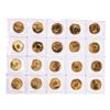Image 1 : Lot of (20) Sealed 1999 Canadian $5 Maple Leaf Gold Coins