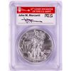 Image 1 : 2012-(S) $1 American Silver Eagle Coin PCGS MS70 Mercanti Signed San Francisco