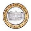 Image 1 : .999 Silver Bellagio Las Vegas, Nevada $10 Casino Limited Edition Gaming Token