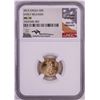 Image 1 : 2012 $5 American Gold Eagle Coin NGC MS70 John Mercanti Signature Early Releases