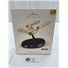 Image 1 : Star Trek Hallmark Keepsake USS Enterprise Christmas Ornament w Display Stand