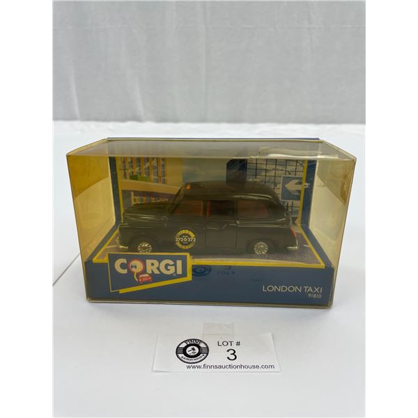 Corgi London Taxi Diecast Car Still in Original Package