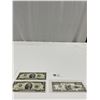 Image 1 : 2 1976 US Two Dollar Bank Notes Plus Novelty One Million Dollar Bank Note