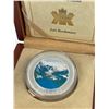 Image 2 : 2003 20 Dollar Fine Silver Coin Rocky Mountains in Original Box