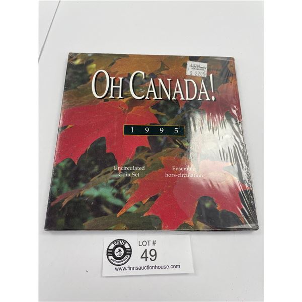 1995 Oh Canada Uncirculated Coin Set in Original Holder