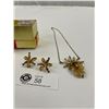 Image 2 : Boyd Bond Jewellery Set Earrings Pendant Necklace