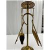 Image 2 : Vintage Brass Fireplace Set