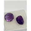 Image 2 : Dark Purple Amethyst 9.425ct Various Sizes Oval Cut Loupe Clean Uruguay Untreated