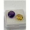 Image 2 : Amethyst Citrine Combo 10.07ct Various Sizes Oval Cut Loupe Clean Brazil Untreated