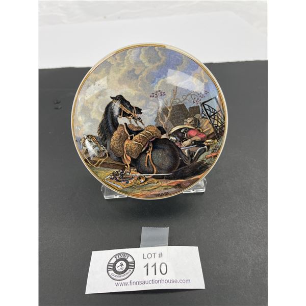 1850s PrattWare Pot Lid War In Fabulous Condition