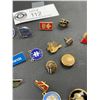 Image 2 : Lot of Vintage Pins Enamel and Others