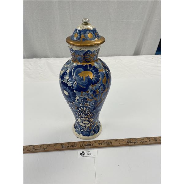 15  Tall Chinese Vase with Lid