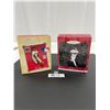 Image 1 : Lot of 2 Hallmark Keepsake Baseball Christmas Ornaments