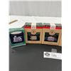 Image 2 : Lot of 5 Hallmark Train Christmas Ornaments