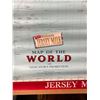 Image 2 : 1950s/60s World School Map Neilson Milk Jersey Chocolate Bar Advertising 52 x 42