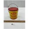 Image 1 : Vintage 5 lb Shedds Peanut Butter Tin with Lid Nice Graphics