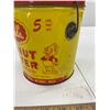 Image 3 : Vintage 5 lb Shedds Peanut Butter Tin with Lid Nice Graphics