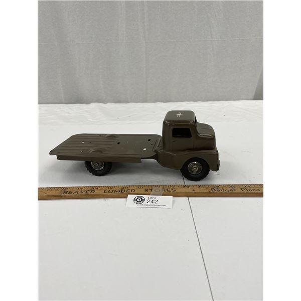 Vintage Structo Metal Army Truck