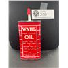 Image 2 : Vintage 4 Ounce Wahl Red Hair Clipper Oil Tin