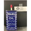 Image 1 : Vintage 3 Ounce Wahl Hair Clipper Oil Tin