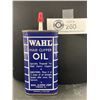 Image 2 : Vintage 3 Ounce Wahl Hair Clipper Oil Tin