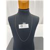 Image 1 : 24" Long Sterling Silver Chain/Necklace