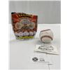 Image 1 : Major League Baseball Hidden Treasures Autographed Baseball with Original Bag Check Photo For Signat