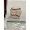 Image 2 : Major League Baseball Hidden Treasures Autographed Baseball with Original Bag Check Photo For Signat