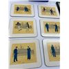 Image 2 : Lot of 2 BC Long Service Certificates plus Handmade Placemats of Seamen Victoria BC