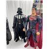 Image 3 : Lot of 4 Super Hero Large Figures 32" Tall