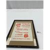 Image 1 : Vintage Phillips 66 Grand Opening Day Framed Advertisement