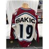 Image 2 : NHL Starter Size Medium Colorado Avalanche Sakic Jersey