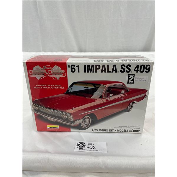 NIB 1:25th Scale 1961 Impala SS 409