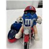 Image 3 : M & M Motorcycle Candy Dispenser and Stress Relief Ball Still in Package