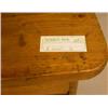 Image 2 : A PROVINCIAL TURNED OAK AND PINE KNEEHOLE DESK