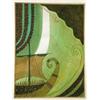 Image 2 : A FRAMED GOUACHE AND GOLD FILIGREE ON PAPER