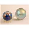 Image 1 : A POLYCHROME-DECORATED GLASS PAPERWEIGHT