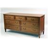 Image 1 : A TRIPLE-LENGTH CARVED WOOD DRESSER