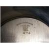 Image 3 : AN AMERICAN STERLING SILVER WOODEN-HANDLED BRANDY WARMER WITH UNDERPLATE