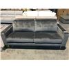 Image 2 : GREY PLUSH 6.5' 3 SEAT SOFA