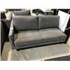 Image 2 : GREY 6' SINGLE ARM 2 SEAT SOFA