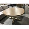 Image 2 : ASH 5' X 4' DINING TABLE COMES WITH 1 LEAF