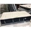 Image 2 : STEARNS AND FOSTER PILLOW TOP TWIN SIZE MATTRESS COMES WITH LOW PROFILE BOX SPRING