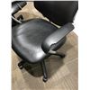 Image 2 : BLACK LEATHER GLOBAL SUPRA HIGH BACK EXECUTIVE CHAIR