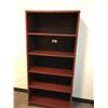 Image 1 : MAHOGANY 6' BOOKCASE