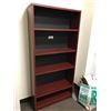 Image 1 : MAHOGANY 6' BOOKCASE