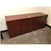 Image 1 : MAHOGANY 6' CREDENZA