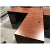 Image 2 : AUTUMN MAPLE 6' X 6.5' L-SHAPE EXECUTIVE DESK (RH)
